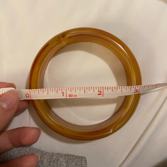 Vintage marbled bangle - Picture 4 of 7